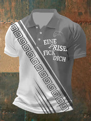 Herren Ein Prise Fick Dich Kurzarm-- hirt