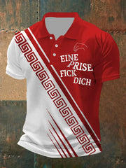 Herren Ein Prise Fick Dich Kurzarm-- hirt