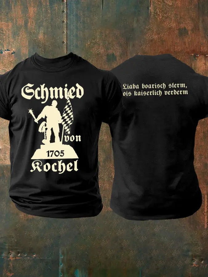 Herren-T-Shirt Schmied von Kochel