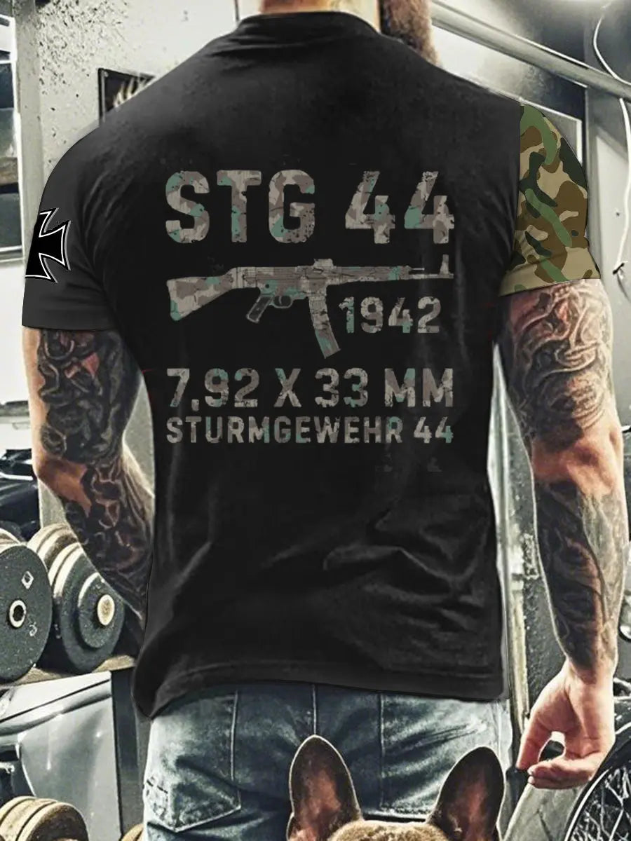 Herren STG 44 T-Shirt mit kurzen Ärmeln