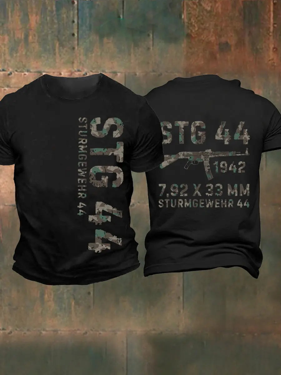 Herren STG 44 T-Shirt mit kurzen Ärmeln