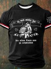 Herren Es wird Zeit die alten Geister zu rufen! Bedrucktes Kurzarm-T-Shirt