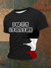 Herren Es wird Zeit die alten Geister zu rufen! Bedrucktes Kurzarm-T-Shirt