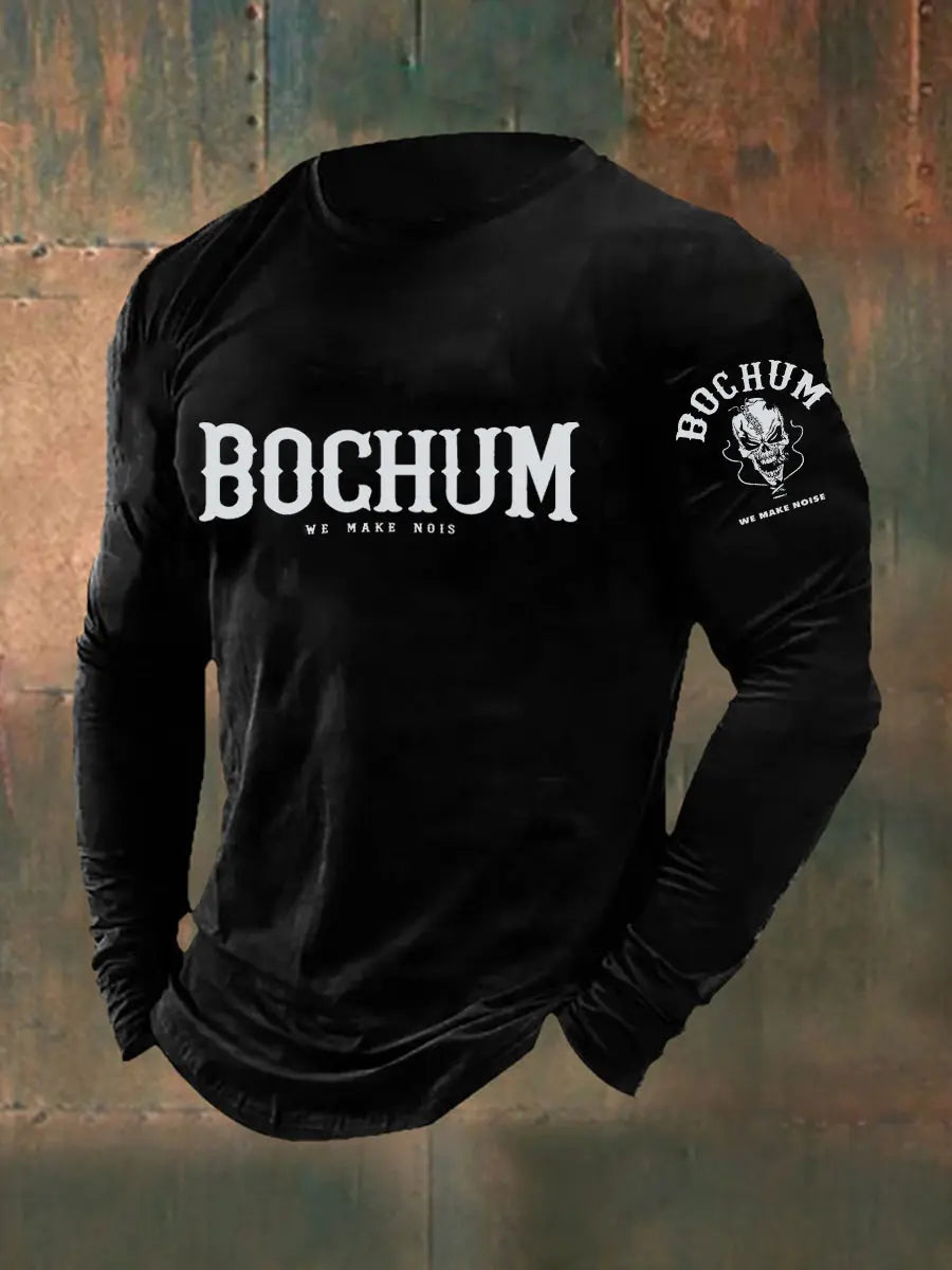 Herren Bochum Wir machen Lärm Langarm T-Shirt