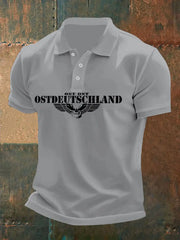 Herren Ostdeutschland - Skull Wing Drei-Knopf-Tweed-Oberteil