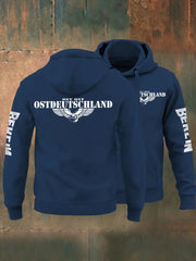 Herren-Sweatshirt mit Kapuze Ost deutschland