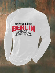 Langarm-T-Shirt für Herren Eiserne Liebe Berlin