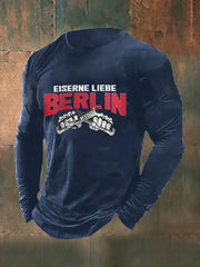 Langarm-T-Shirt für Herren Eiserne Liebe Berlin