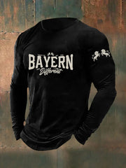 Bayern-Langarm-T-Shirt für Herren