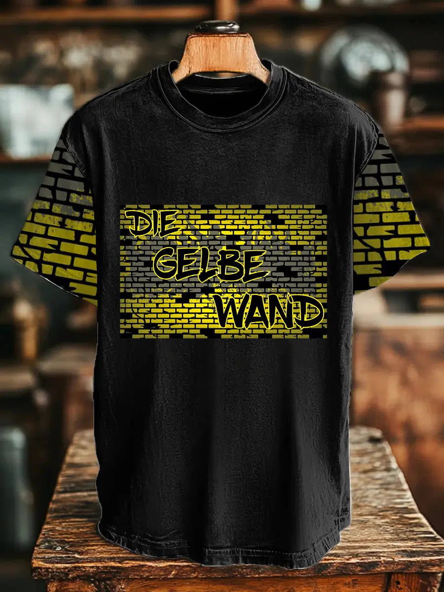 Herren-T-Shirt mit kurzen Ärmeln