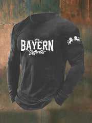 Bayern-Langarm-T-Shirt für Herren