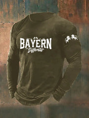 Bayern-Langarm-T-Shirt für Herren
