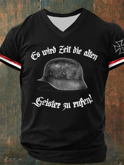 Herren Es wird Zeit die alten Geister zu rufen! Bedrucktes T-Shirt