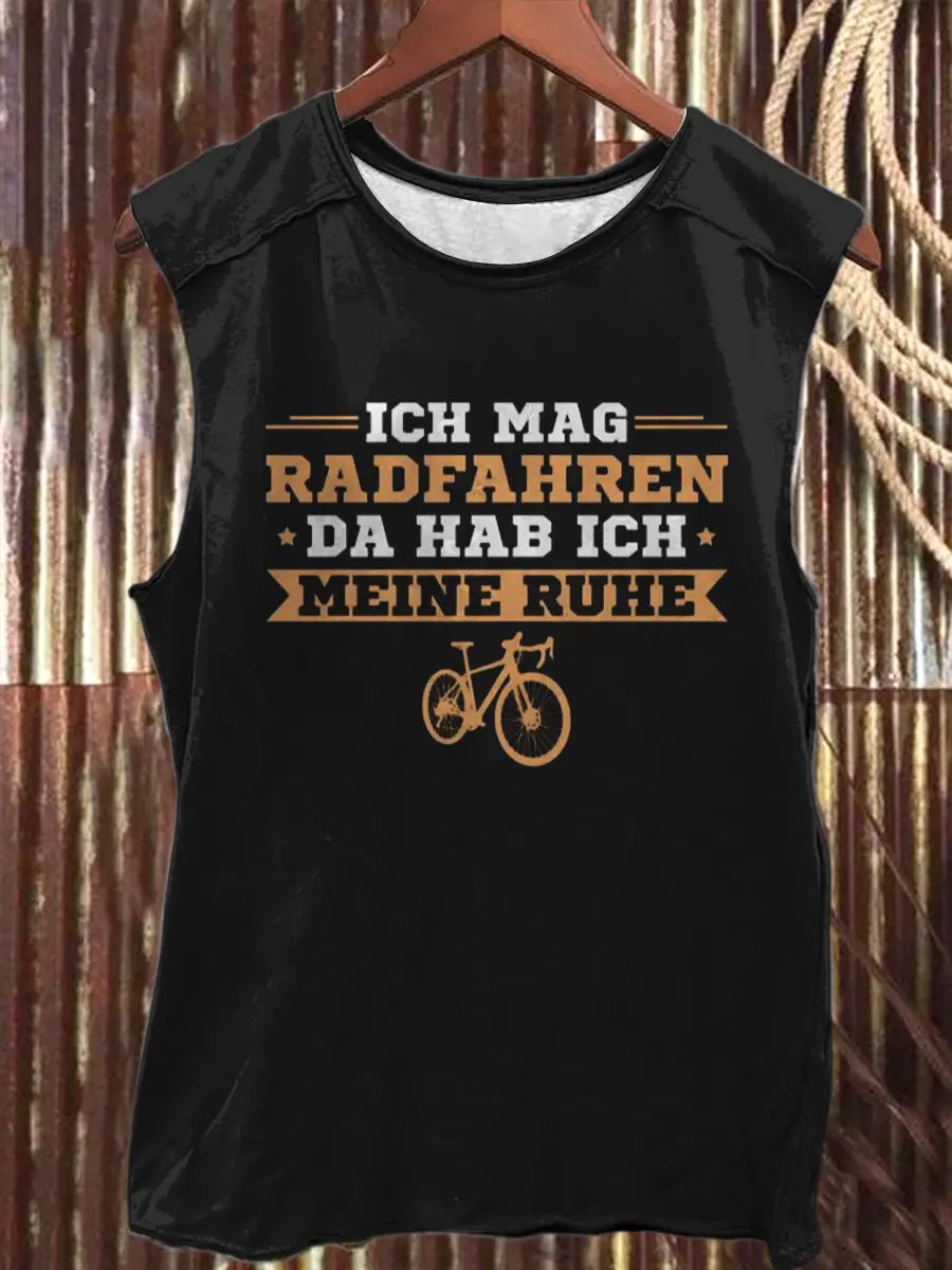 Herren Fahrrad fahren Schläger weste