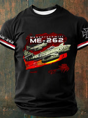 Männer ME-262 bedrucktes Kurzarm-T-Shirt