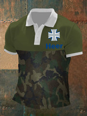 Herren Deutsches Heer T-Shirt mit kurzen Ärmeln