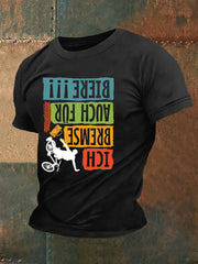 Herren Bier Ich Bremse Auch Für Biere Kurzarm T-Shirt