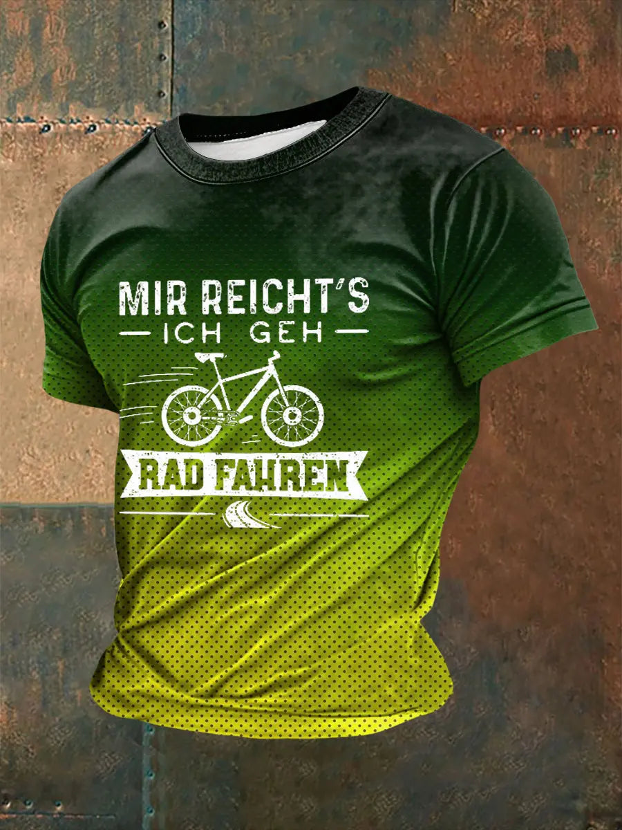 Reicht's Ich Geh Rad Fahren T-Shirt für Herren