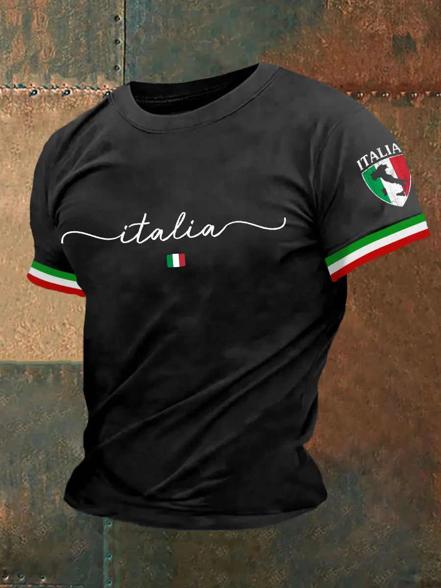 T-shirt uomo stile italiano