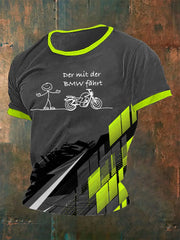 Männer Der mit der BMW fährt T-Shirt