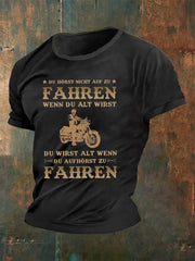 Herren Du hörst nicht zu fahren T-Shirt