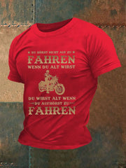Herren Du hörst nicht zu fahren T-Shirt