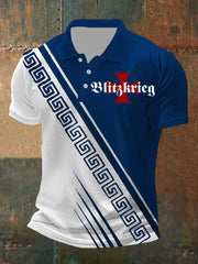 Herren Deutschland Eisenkreuz Bedrucktes Hemd