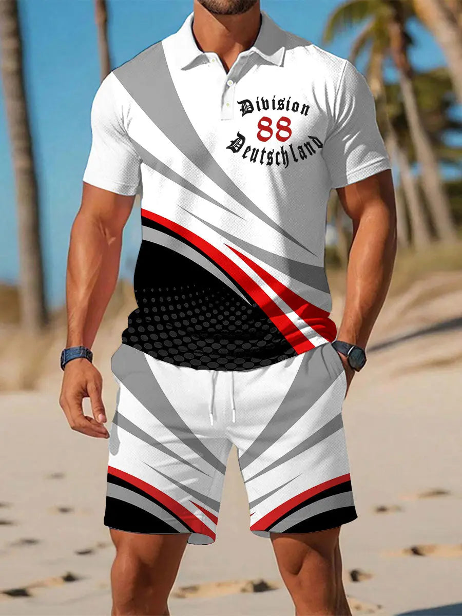 Deutschland bedruckte Herren sets