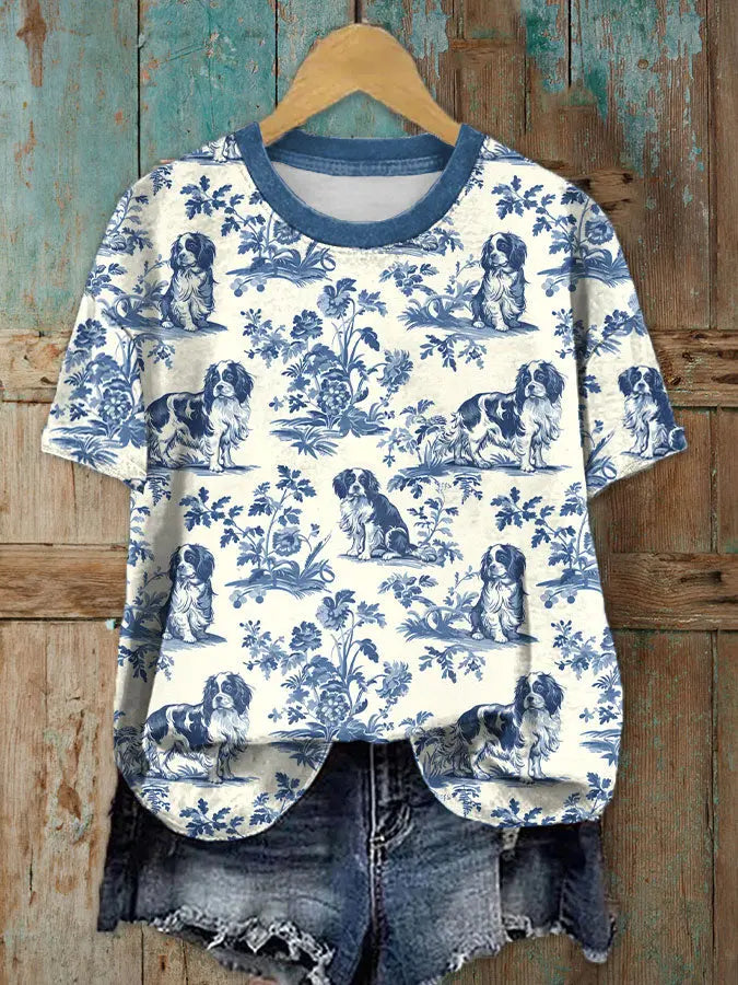 Frauen Charlie der Cavalier King Charles Spaniel T-Shirts