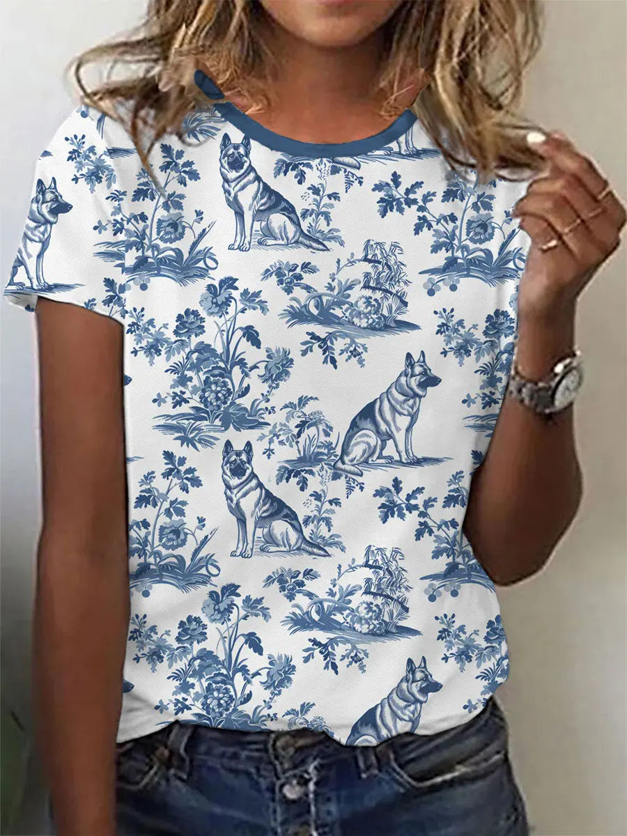 Deutsche Schäferhund T-Shirts für Frauen