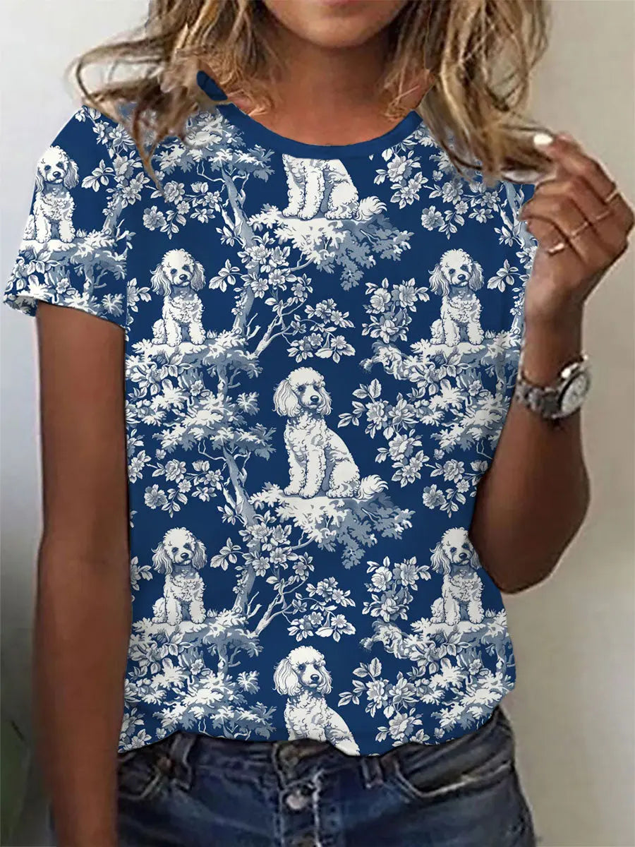 Frauen Pudel T-Shirts