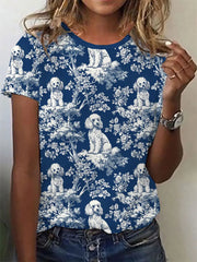 Frauen Pudel T-Shirts