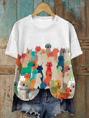 Tierfreundliches T-Shirt für Frauen