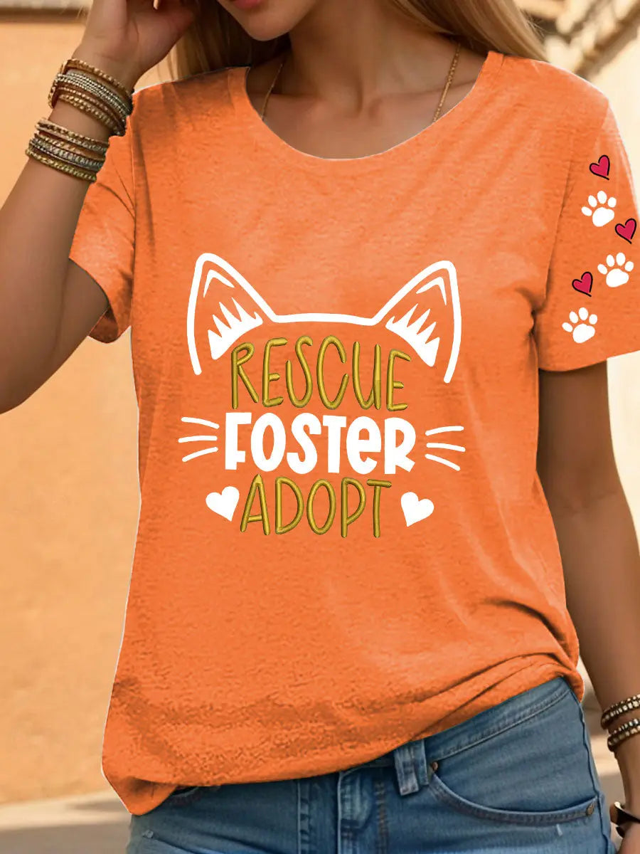 Tierschutz-T-Shirt für Frauen