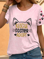 Tierschutz-T-Shirt für Frauen