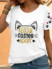 Tierschutz-T-Shirt für Frauen