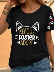 Tierschutz-T-Shirt für Frauen