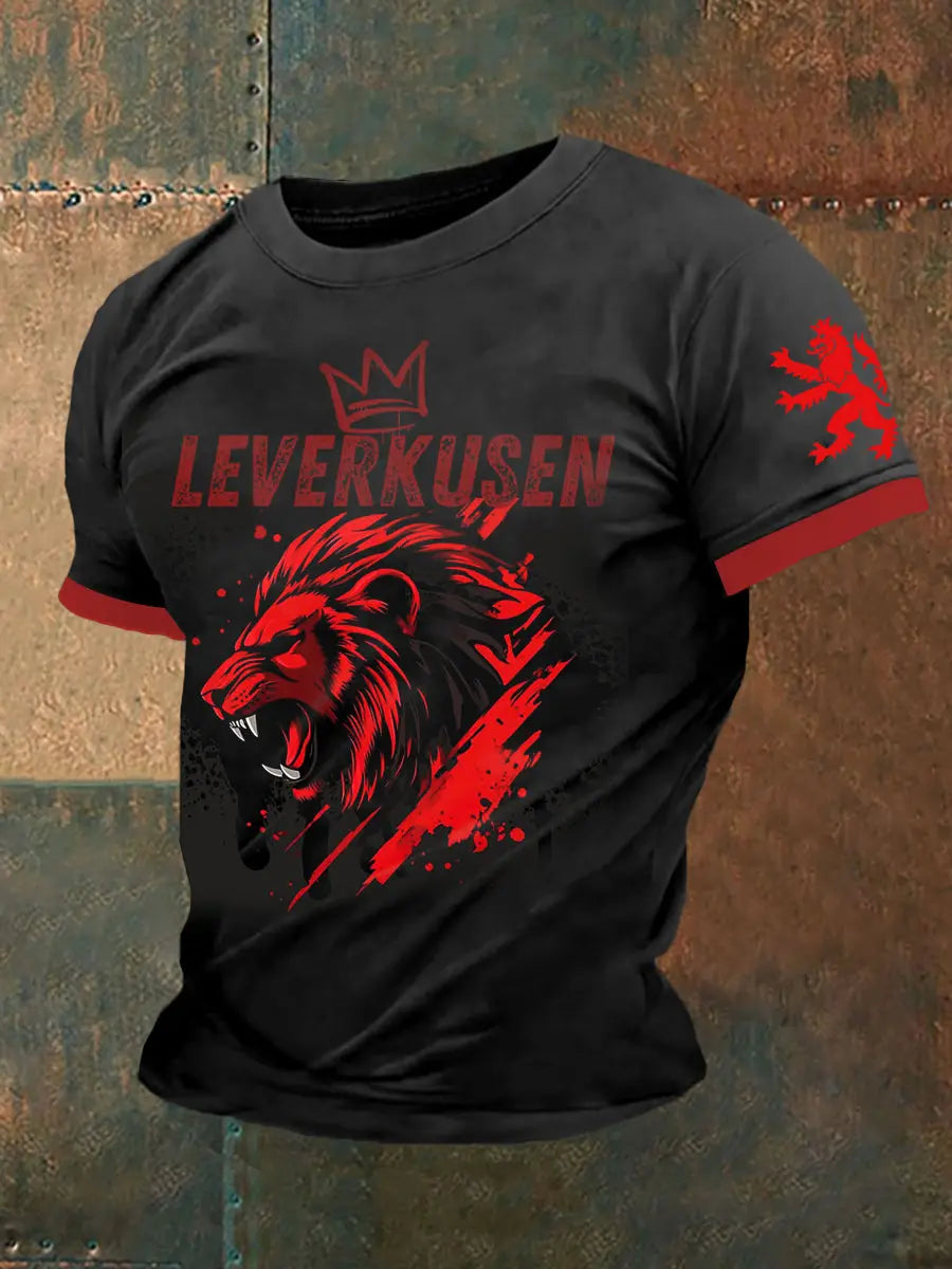 Herren Leverkusen Kurzarm-T-Shirt