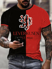 Herren Leverkusen Kurzarm-T-Shirt