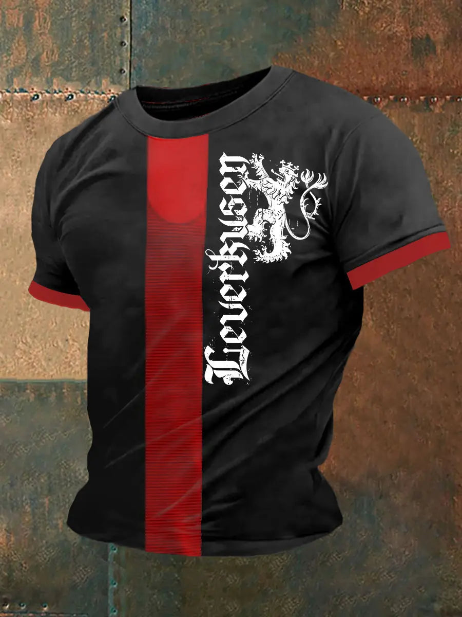 Herren Leverkusen Kurzarm-T-Shirt