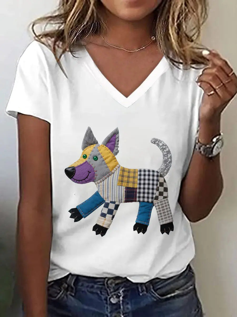 Frauen Welpen T-Shirt