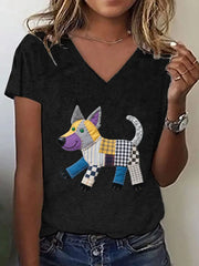 Frauen Welpen T-Shirt