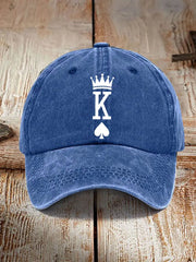 Unisex Poker King of Pik Vintage Hut