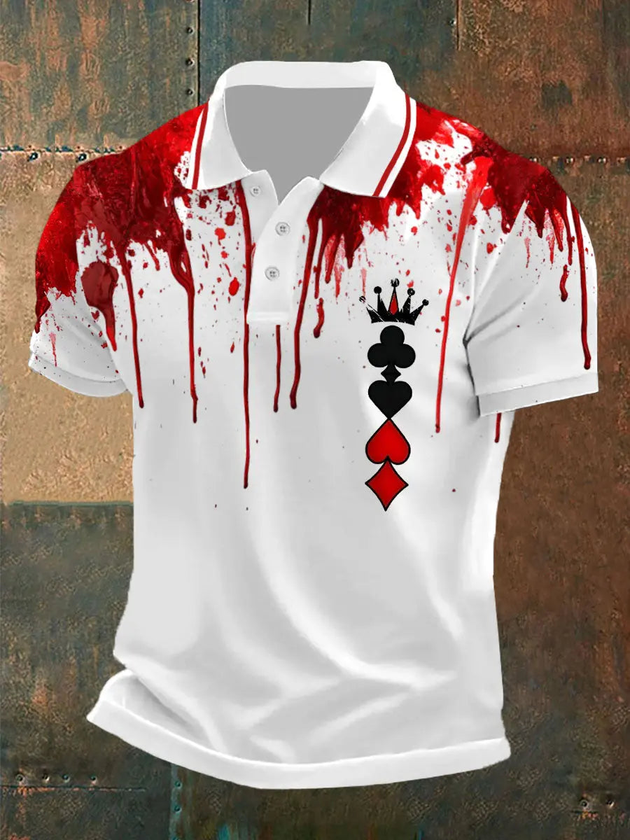 Herren-Poker clubs, Pik, Herzen, Diamanten, Königs spitzen