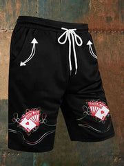 Herren Vintage Poker Shorts