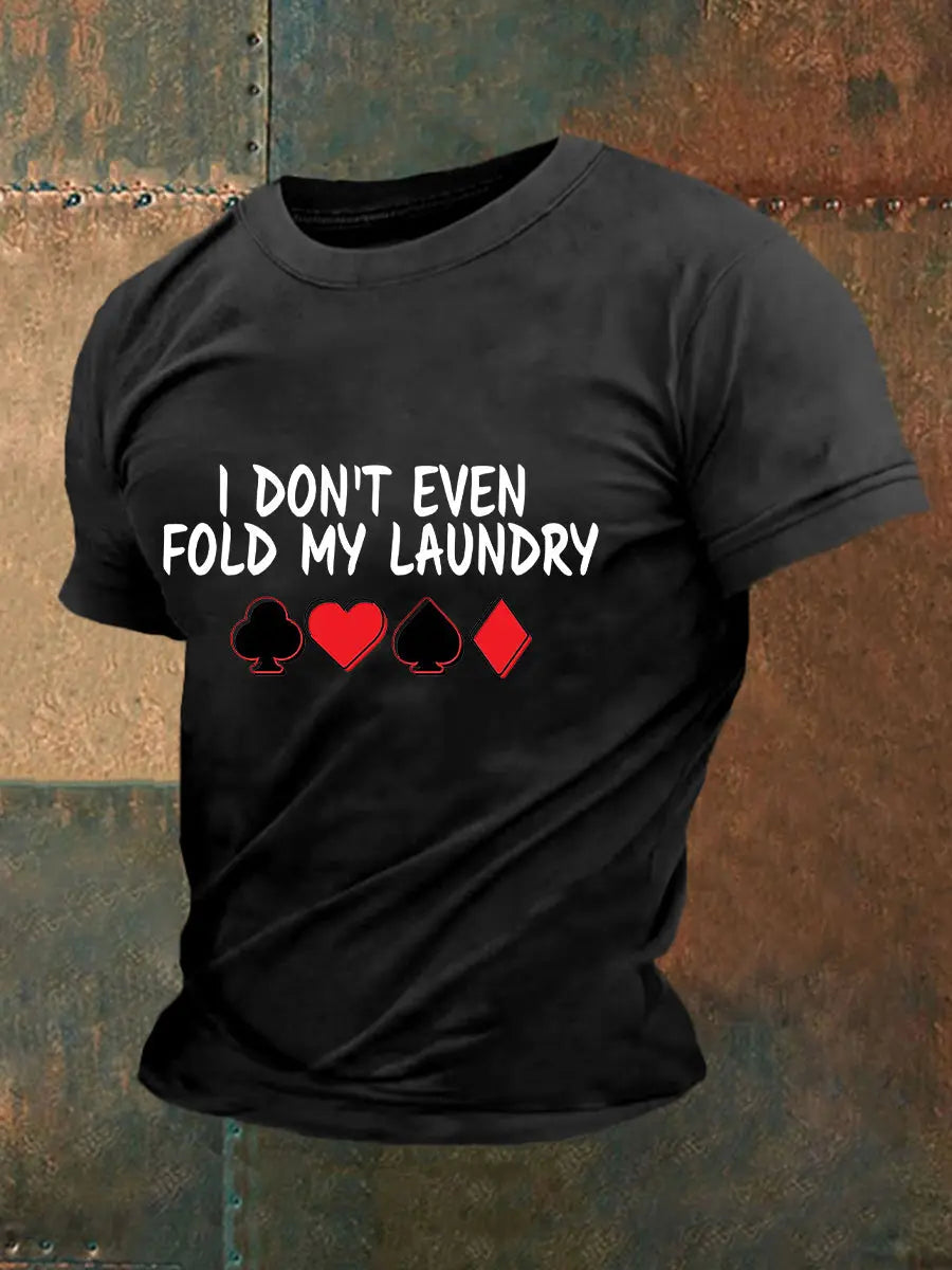 Herren Poker T-Shirt