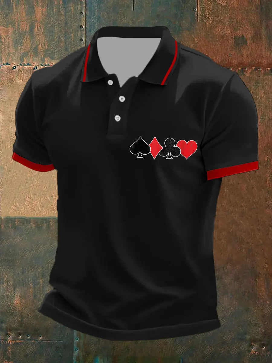 Texas Hold'em Oberteile für Herren