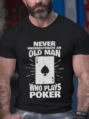 Herren Poker T-Shirt