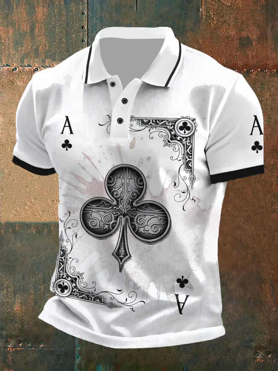 Herren Texas Hold'em Club A Tops