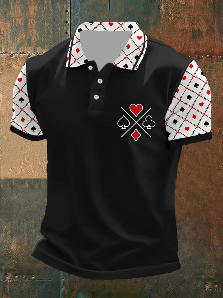 Texas Hold'em Oberteile für Herren